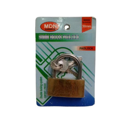 50 MM / MDN Gembok Pintu Pagar Padlock Anti Maling Leher Pendek
