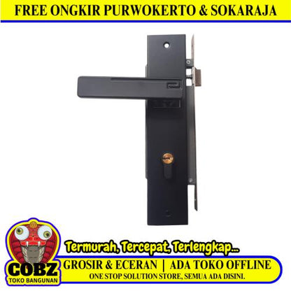ERBOZ EBZ-DH-398 Handle Door Lock Tarikan Handle Kunci Pintu Besar Set