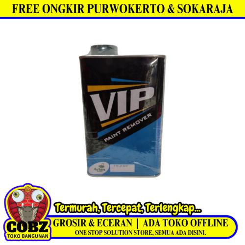 1 KG KG / VIP PAINT Paint Remover Cairan Penghapus Cat Kayu Besi Tembok Kaleng