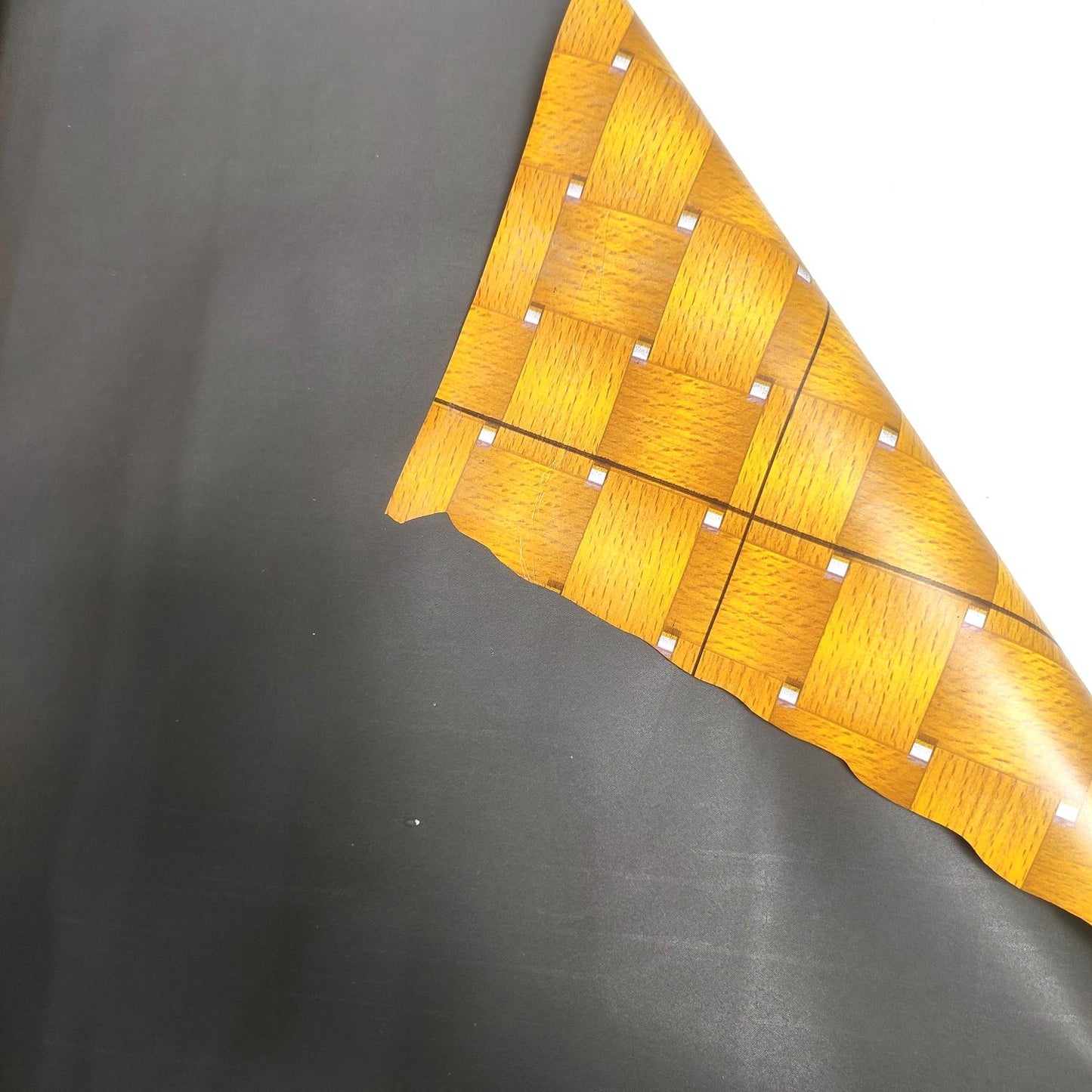 120 CM x 15 M / NANYA CKY1 001 001 Karpet Perlak Lantai Meja Vinyl PVC Brown Roll