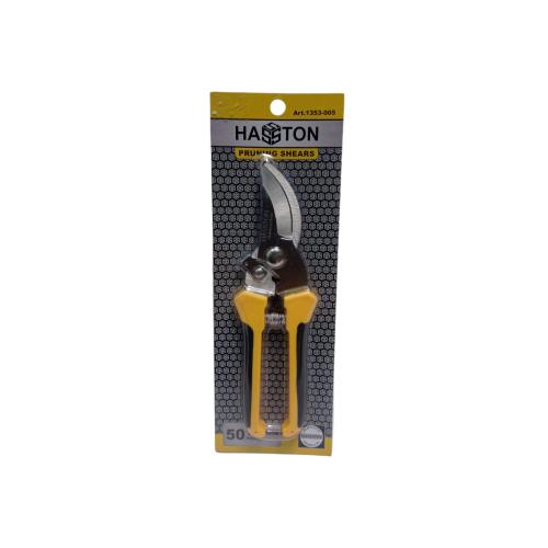 7 1/2 IN / HASTON Gunting Dahan Bengkok Ranting Tanaman Pruning Shears Gagang Karet