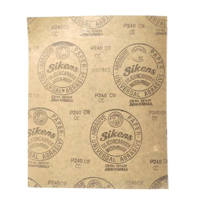 GRIT 240 / SIKENS Amplas Kertas Lembaran Halus Kasar Lembar