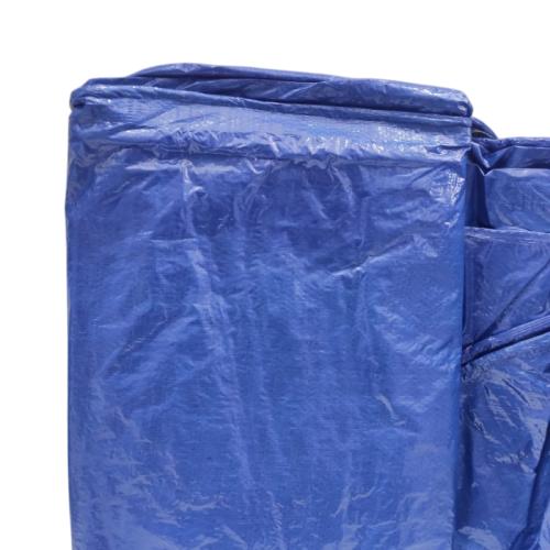4 M X 6 M / TM A3 Terpal Tarpaulin Tutup Plastik PVC Warna Luar Warna Dalam