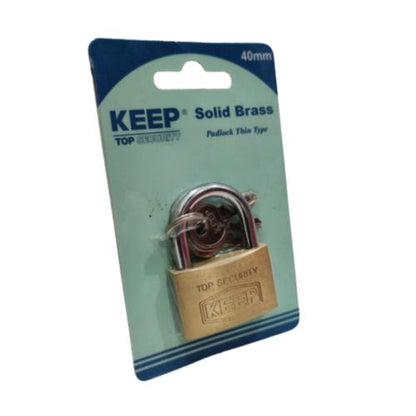40 MM / KEEP Gembok Pintu Pagar Padlock Anti Maling Leher Pendek