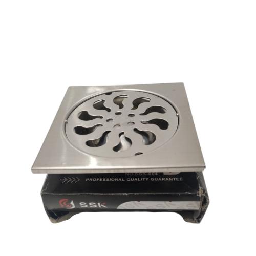 4 IN / SSK Saringan Got Leher Pendek Floor Drain Stainless