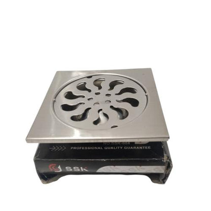 4 IN / SSK Saringan Got Leher Pendek Floor Drain Stainless