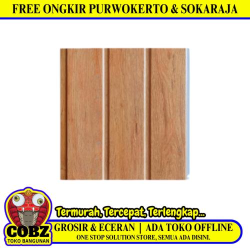 9 MM x 30 CM x 4 M / SHUNDA PLAFON PL.3077-3 Plafon Gypsum GRC U PVC Lapisan Lembar