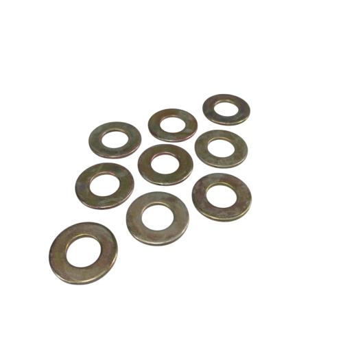12 MM / TM Ring Plat Washer Plate Baut Sekrup Bulat Kuning Biji