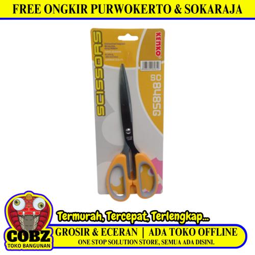 8 IN / KENKO Gunting Kertas Kantor Stationary Office Paper Scissors