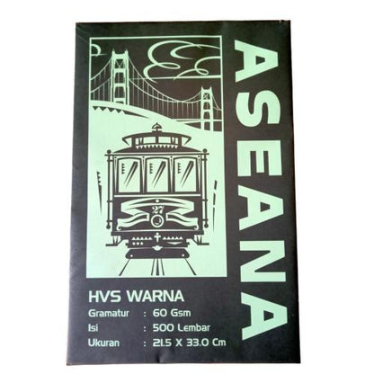 SIZE F4 / TM Kertas HVS Multipurpose Polos Hijau Rim