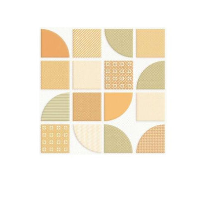 25 CM x 25 CM / UNO ARIA Keramik Lantai Kamar Mandi Matte Beige Dus