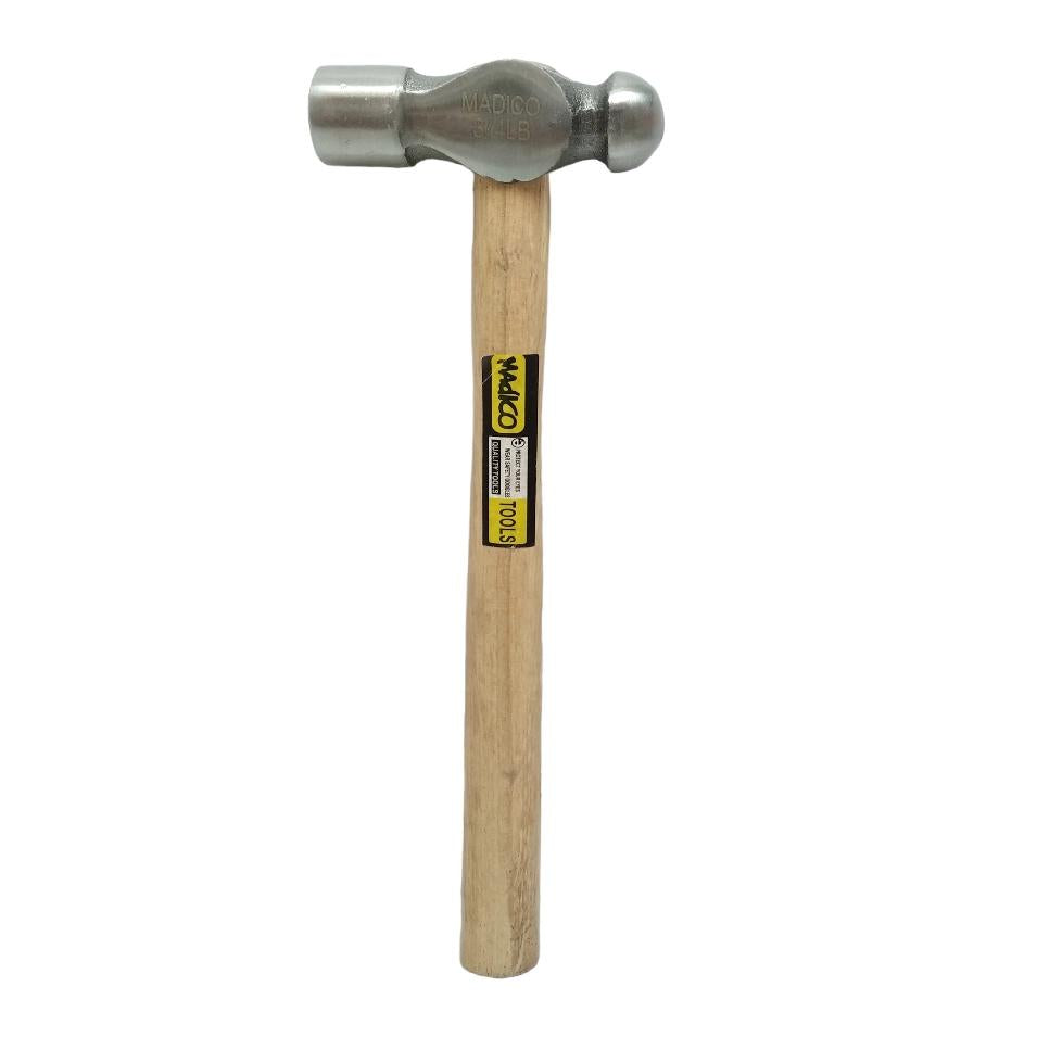 12 OZ / MADICO Palu Martil Konde Ballpoint Hammer Gagang Kayu