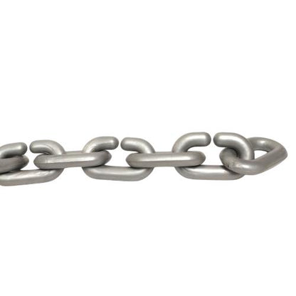 5/16 IN / NM Rantai Plastik PVC Talang Motor Anjing 9 MM Silver Meter