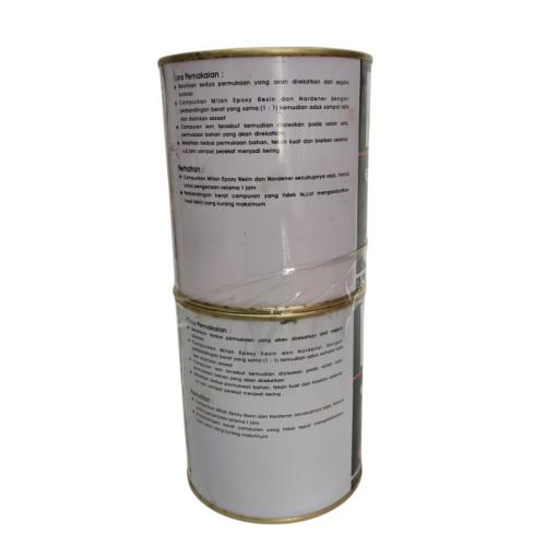1 KG + 1 KG / MILAN EPOXY ADHESIVE Lem Kayu 2 Komponen Resin Hardener Set