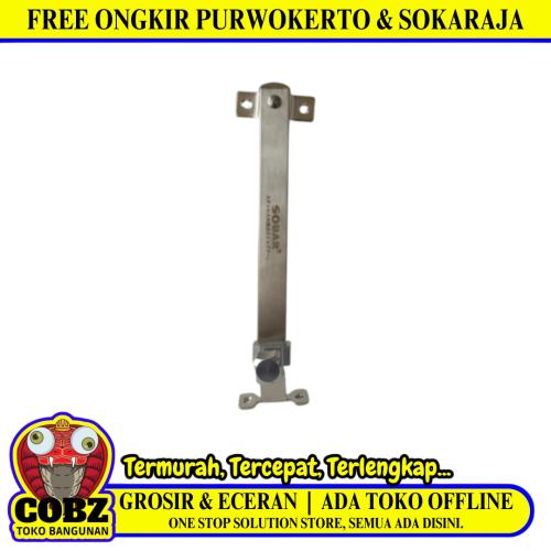 8 IN / SOBAR SUS 304 Lamskar Hak Angin Penahan Jendela Stainless Set