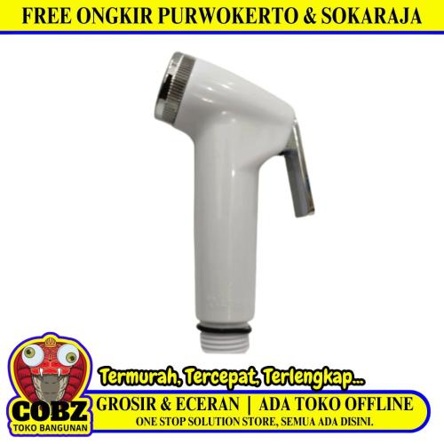 1/2 IN / WASSER WS-88TS Kepala Jet Shower Cebok Plastik PVC