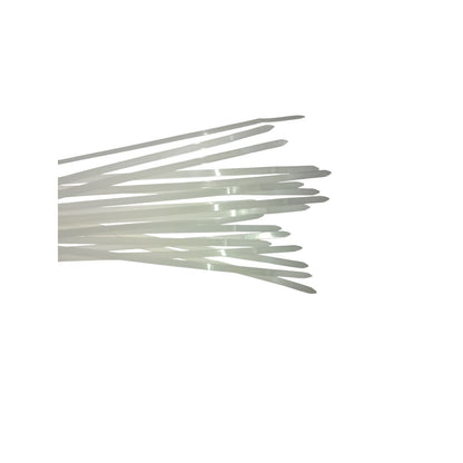 4.8 MM x 300 MM / MASKO Kabel Cable Ties Tali Ripet 30 CM Putih Pack