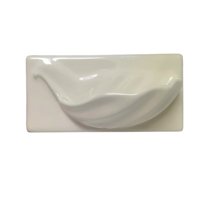11 CM x 22 CM x 11 CM / DUTY SH-22 Tempat Sabun Tanam Dinding Keramik Ivory
