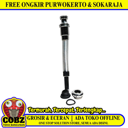 1 1/2 IN x 80 CM / BRACHIO FS- 112114 - CP Selang Pembuangan Sink BCP Wastafel + Afur Set