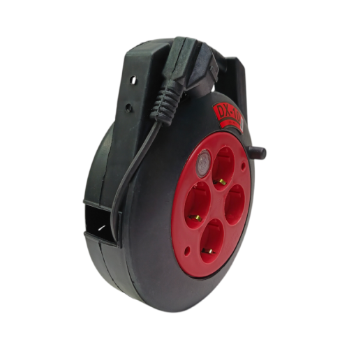 6 M / DEXTA DX-10 Kabel Roll Stop Kontak Colokan Full Tembaga Standar