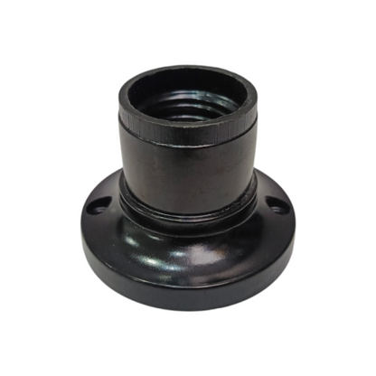 STARLUX ST-217B Fitting Tempat Lampu Plafon Atap Tempel Motif Kecil Hitam