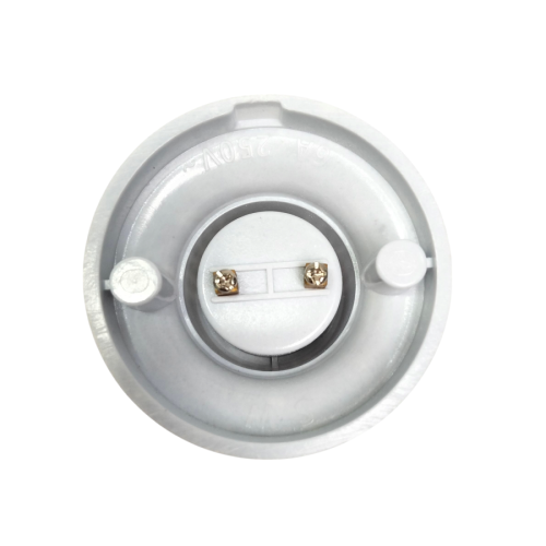 SHENGWEI 365 Fitting Tempat Lampu Plafon Atap Tempel Bulat Kecil Putih