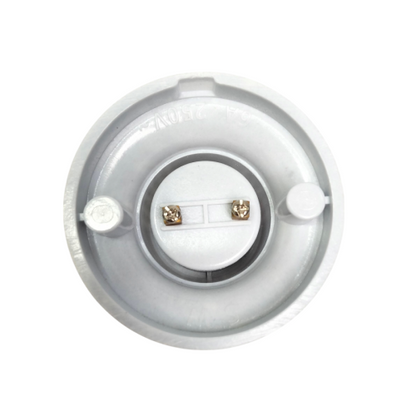 SHENGWEI 365 Fitting Tempat Lampu Plafon Atap Tempel Bulat Kecil Putih