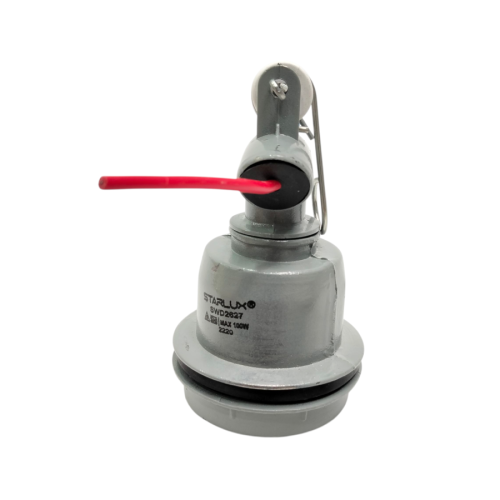 STARLUX Fitting Lampu Gantung Taman Outdoor Jalan Abu Abu