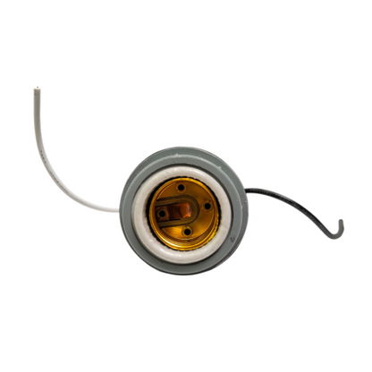 COSCO REIDA  Fitting Lampu Gantung Taman Outdoor Jalan Abu Abu