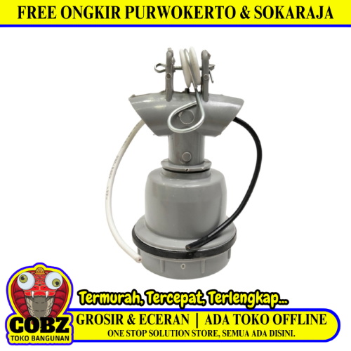 REIDA  Fitting Lampu Gantung Taman Outdoor Jalan Abu Abu