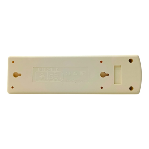 3 LUBANG / MIKOTEK Stop Kontak Terminal Arde Tempel OB Outbow Cream