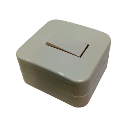 PANASONIC WSJ3001 Saklar Tunggal Single Engkel 1 Gang Tempel OB Outbow Putih