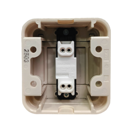 PANASONIC WSJ3001 Saklar Tunggal Single Engkel 1 Gang Tempel OB Outbow Putih