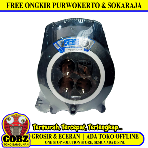 15 M / LOYAL YUNIOR LY-111 Kabel Roll Stop Kontak Colokan Full Tembaga Standar