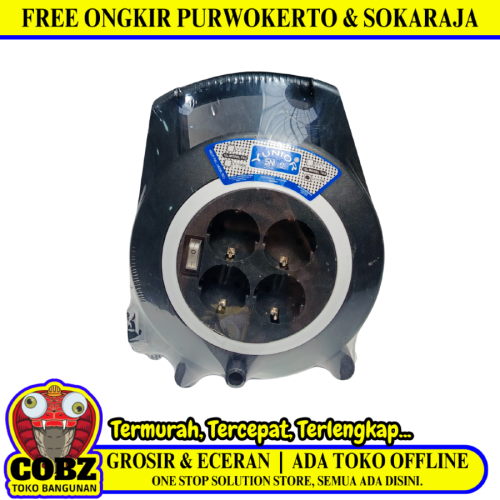 15 M / LOYAL YUNIOR LY-111SK Kabel Roll Stop Kontak Colokan Full Tembaga Standar