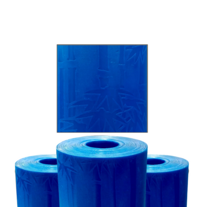 0.6 MM x 100 CM x 50 M / FLEXILON BAMBO Fiber Pintu Pagar Teras  Blue Roll