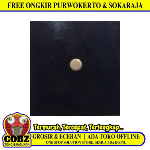 3 MM x 1.22 M / SOLARFLAT Atap Polykarbonat Solid Plain Grey Meter