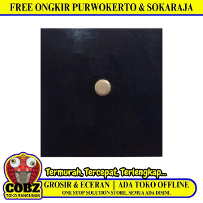 3 MM x 1.22 M / SOLARFLAT Atap Polykarbonat Solid Plain Grey Meter