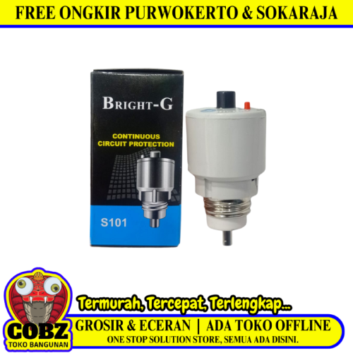 6A / BRIGHT-G S101 Sikring Sekring Otomatis Fuse Pemutus Arus Listrik