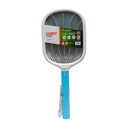Mosquito Swatter Raket Nyamuk Cas Rechargeable Jenis Charge