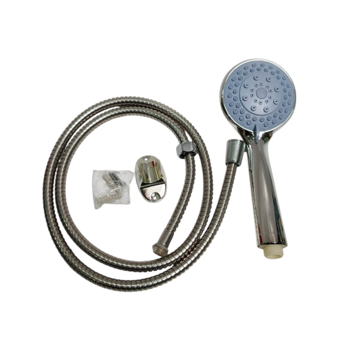 1/2 IN / VICENZZO SL 9025 Kran Shower Panas Dingin Stainless + Selang + Shower Set