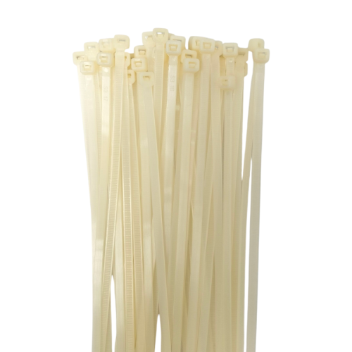 4.8 MM x 400 MM / MASKO Kabel Cable Ties Tali Ripet 40 CM Putih Pack