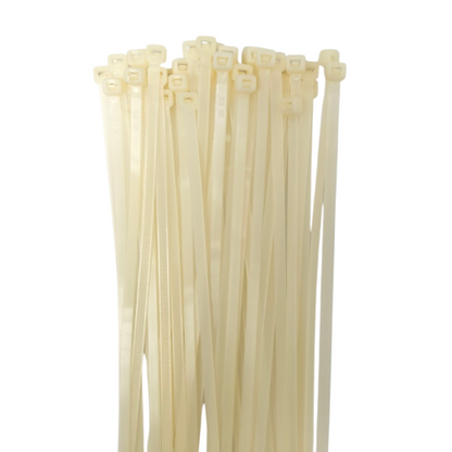 4.8 MM x 400 MM / MASKO Kabel Cable Ties Tali Ripet 40 CM Putih Pack