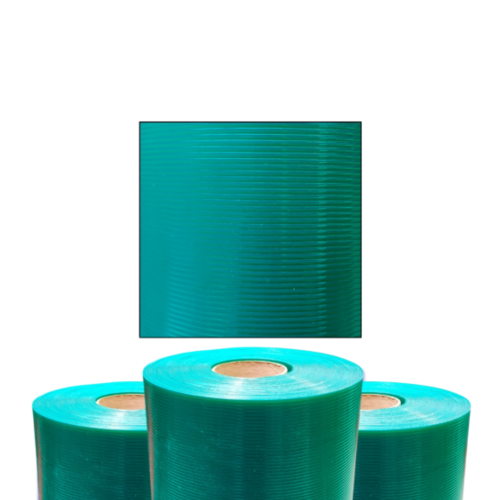 0.8 MM x 100 CM x 40 M / FLEXILON STRIPLINE Fiber Pintu Pagar Teras Green Roll