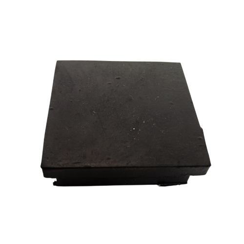 5 CM x 5 CM / TM Karet Pengaman Kaki Rak Besi Hollow Holo Kotak