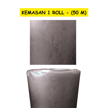 0.6 MM x 100 CM x 50 M / FLEXILON NEO Fiber Pintu Pagar Teras Bronze Roll
