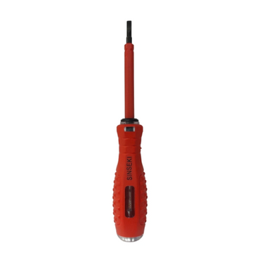 4 1/2 IN / SINSEKI SSI-8072 Obeng Tespen AC Listrik Lampu Cahaya Plus Minus