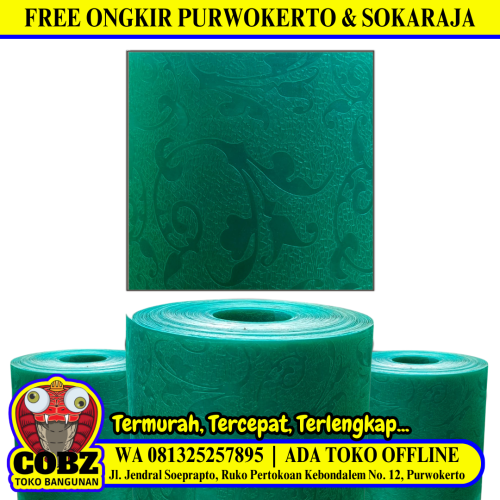 0.6 MM x 100 CM / FLEXILON NEO Fiber Pintu Pagar Teras Green Meter