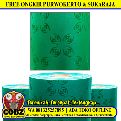 0.7 MM x 100 CM / FLEXILON BATIQ Fiber Pintu Pagar Green Meter