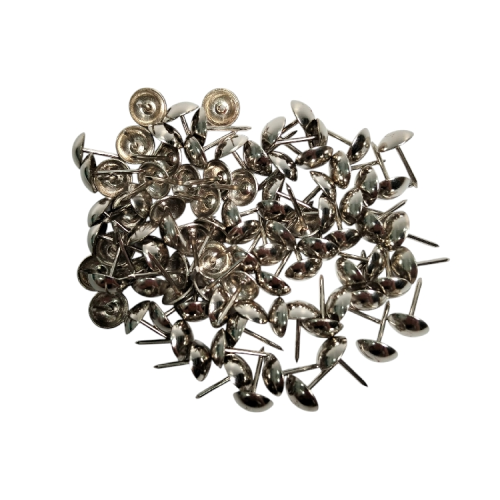 FREDER Paku Pines Pins Klip Payung Kecil Tekan Polos Putih Dus